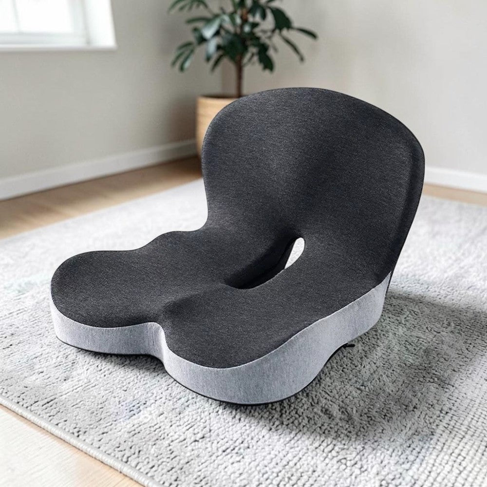 Veloq™ Ergonomic Balance Seat Cushion - Premium Memory Foam for Office & Home
