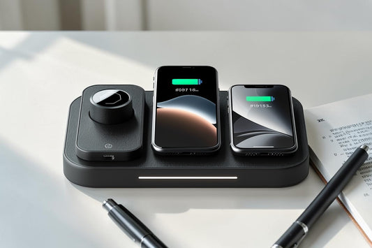 Veloq™ 3-in-1 Magnetic Wireless Charging Station for iPhone & Apple Watch